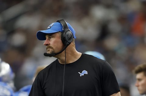 Detroit Lions head coach Dan Campbell